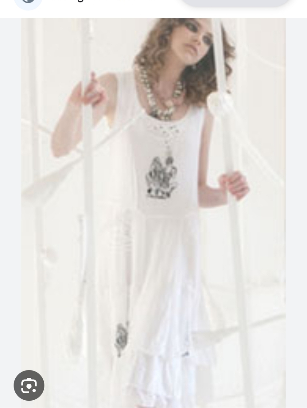 Elisa Cavaletti tiered embroidered dress Sz XL